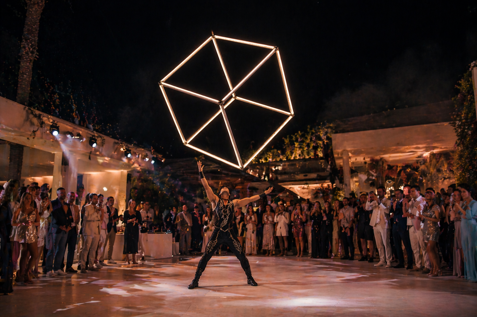 CUBE ACROBAT — Circus performer, Performance Lab Ibiza