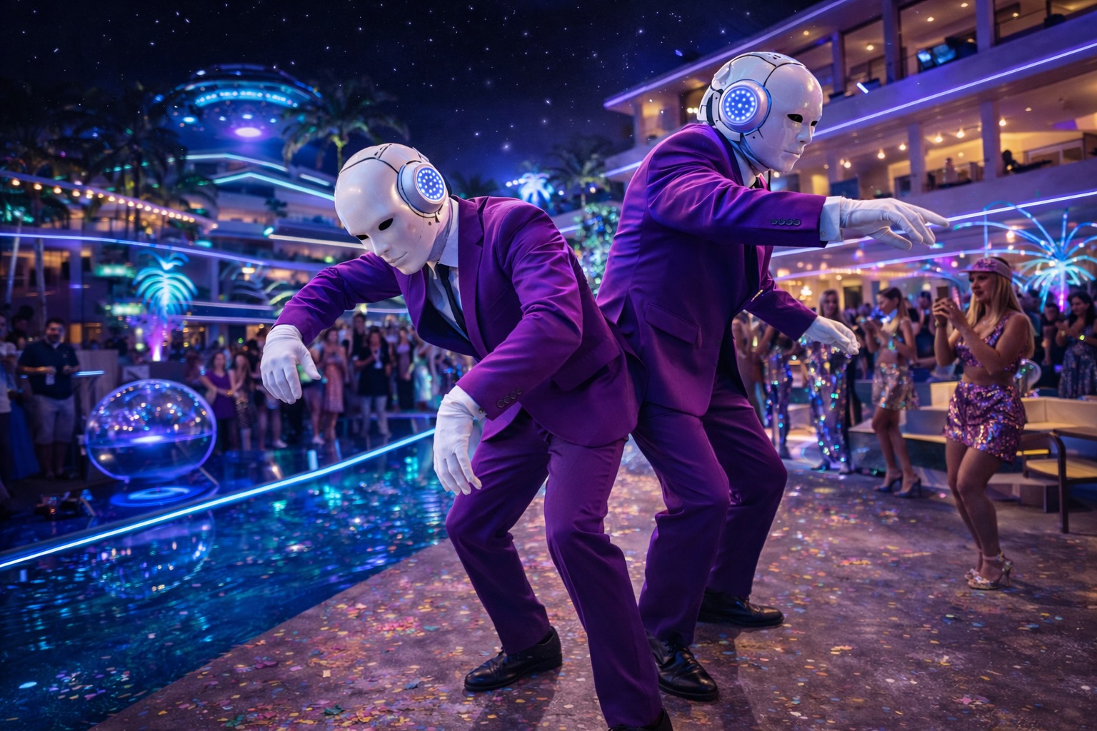 THE HUMANOIDS — Specialty Acts performer, Performance Lab Ibiza