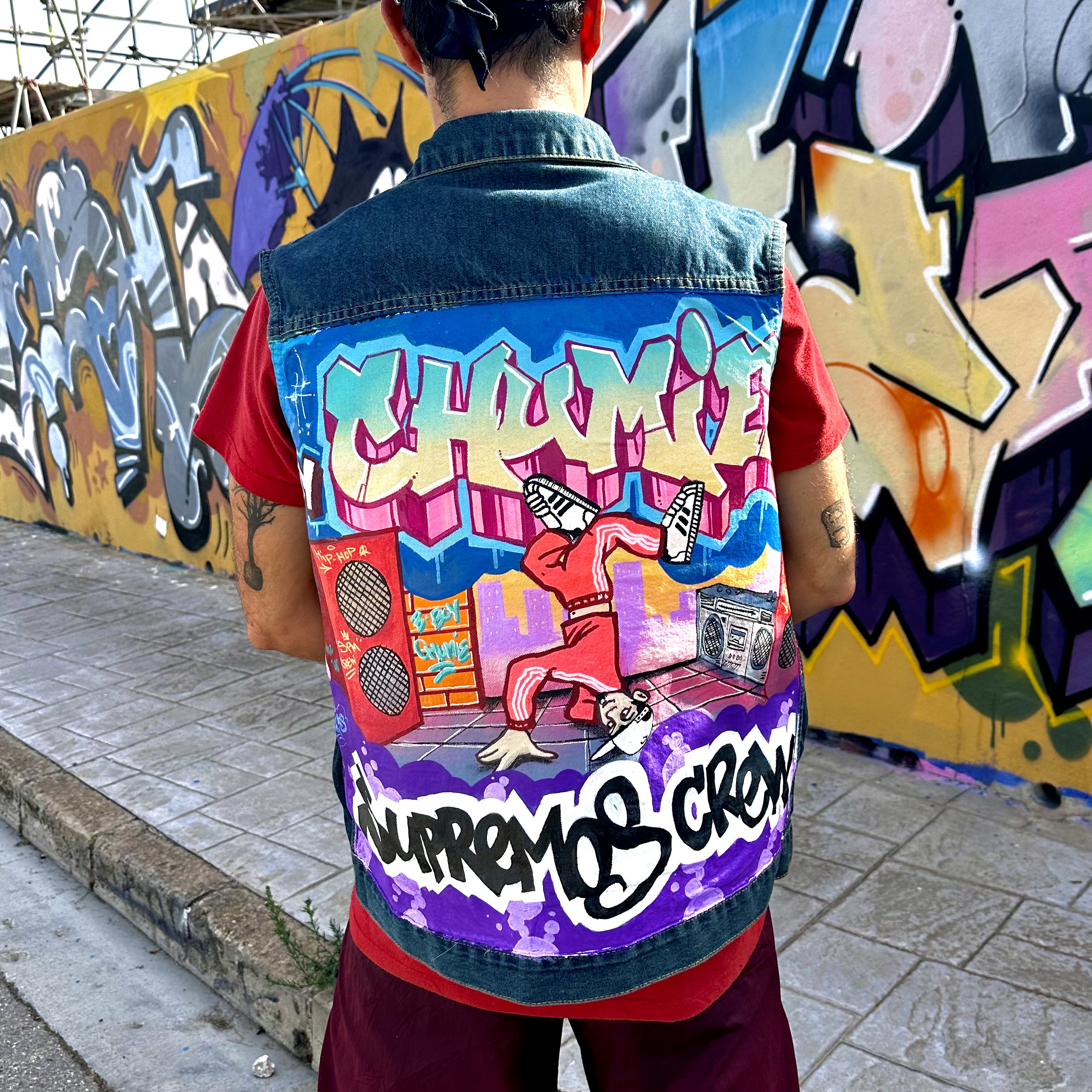 GRAFFITI CUSTOM — Art performer, Performance Lab Ibiza