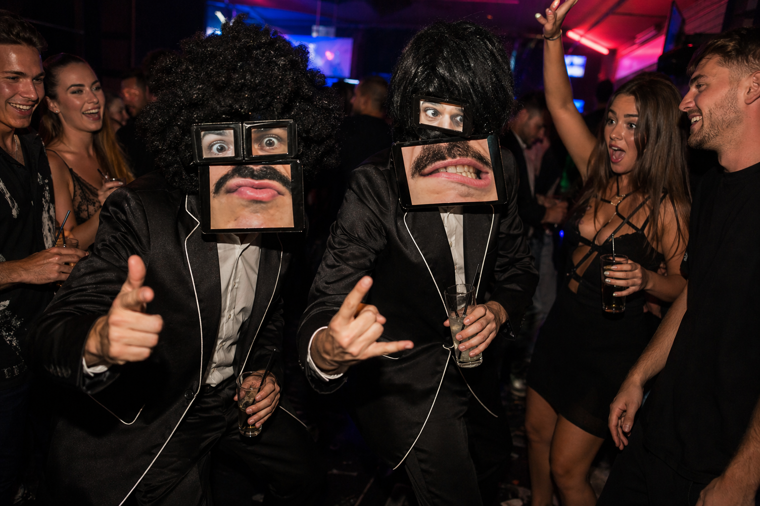 THE FACES — Musicians performer, Performance Lab Ibiza