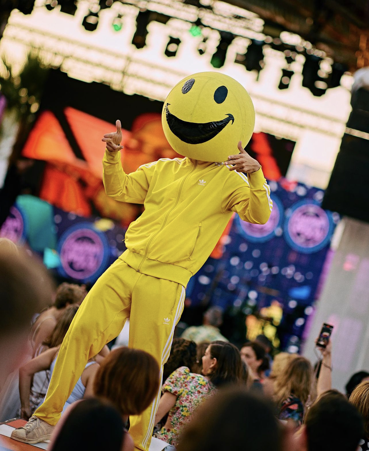 SMILEY HEADS — Fire & Flow performer, Performance Lab Ibiza